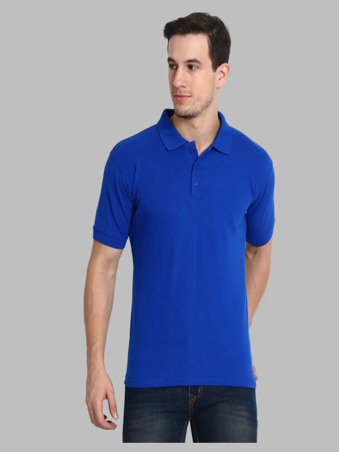 Man Sky blue polo shirt