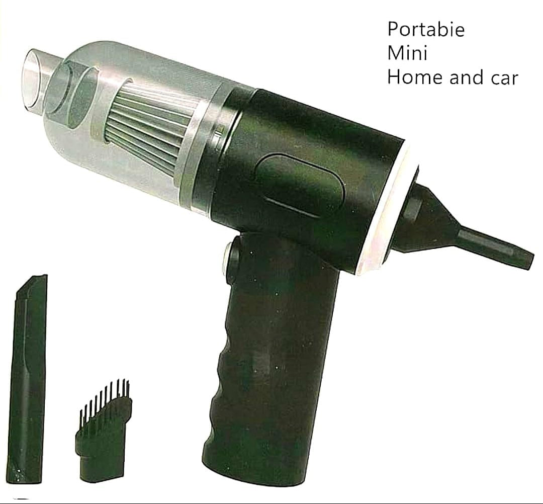 3-in-1 vacuum cleaner with attachments on a white background
